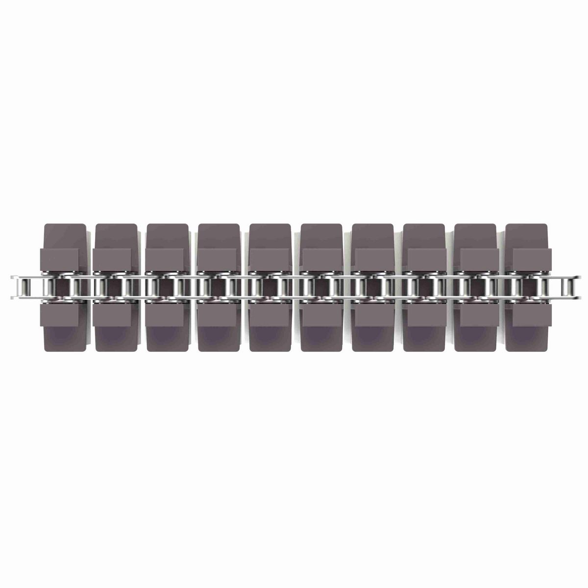 Rexnord 1873TAB SideGrip™ Side-flexing, Material: Brown High Performance, Width: 3.75in, Pitch: 1.5in - 10381379