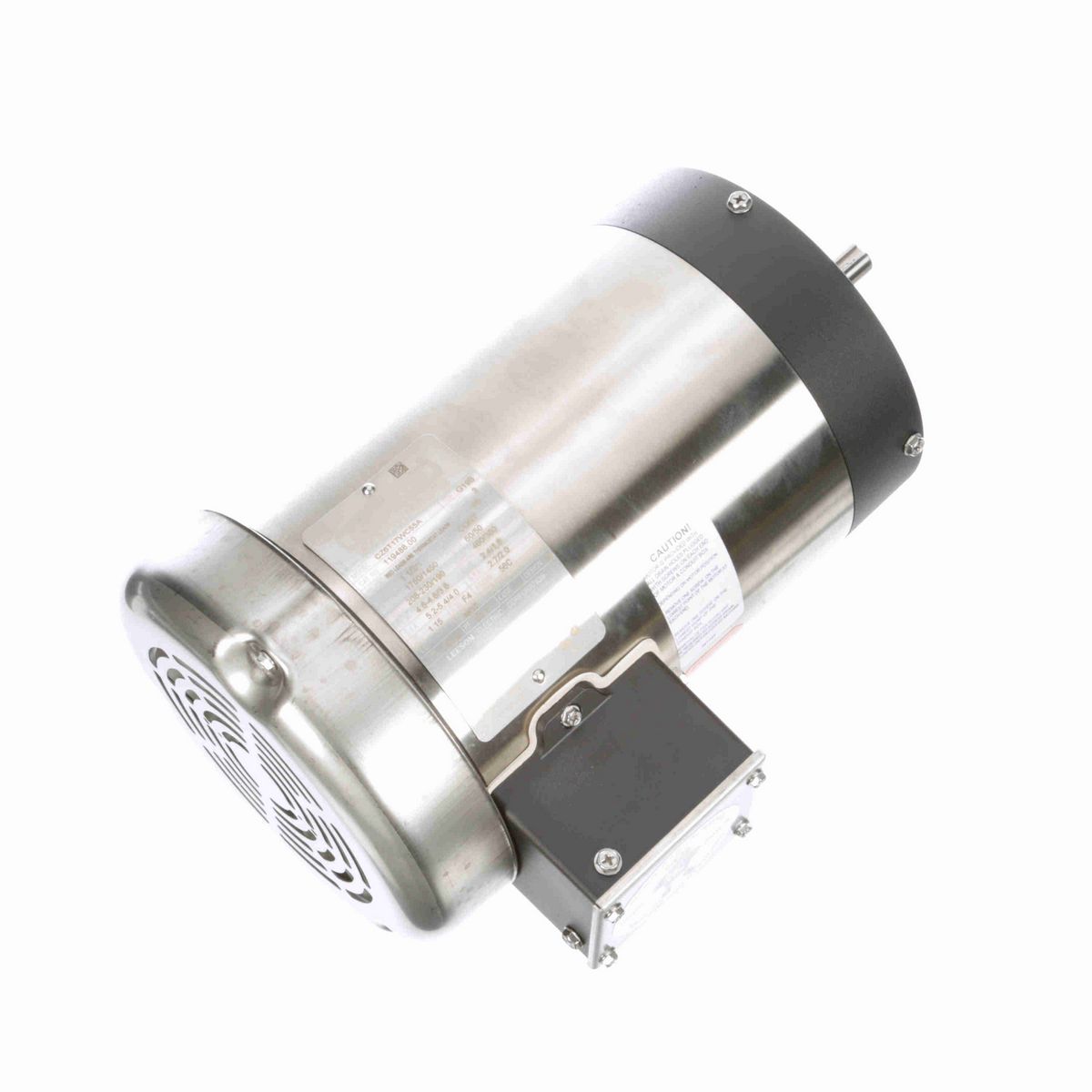 LEESON General Purpose Motor, 1.50 & 1 HP, 3 Ph, 60 & 50 Hz, 230/460 & 190/380 V, 1800 & 1500 RPM, 56C Frame, TEFC - 119488.00