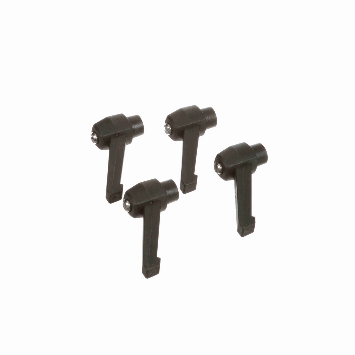 System Plast Ratchet Handle (Female); Thread: 1/4-20, Handle Length: 2.16-in, Color: Black - RH-20-BK-FS1420