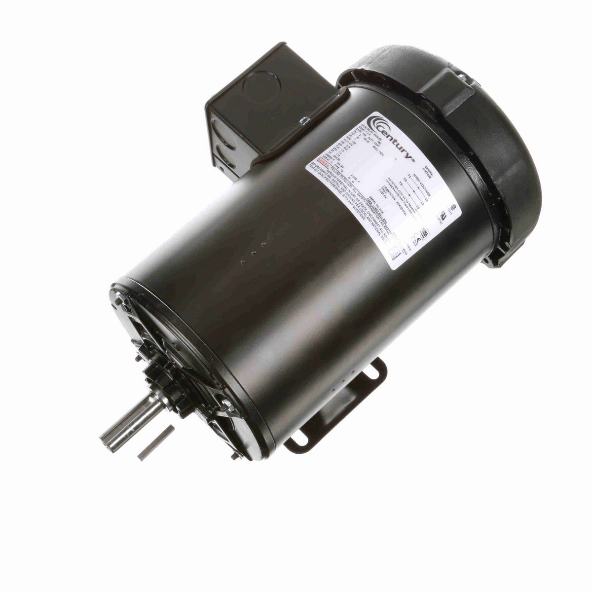 Century General Purpose Motor, 1 HP, 3 Ph, 60 Hz, 575 V, 1800 RPM, 56 Frame, TEFC - H525LES