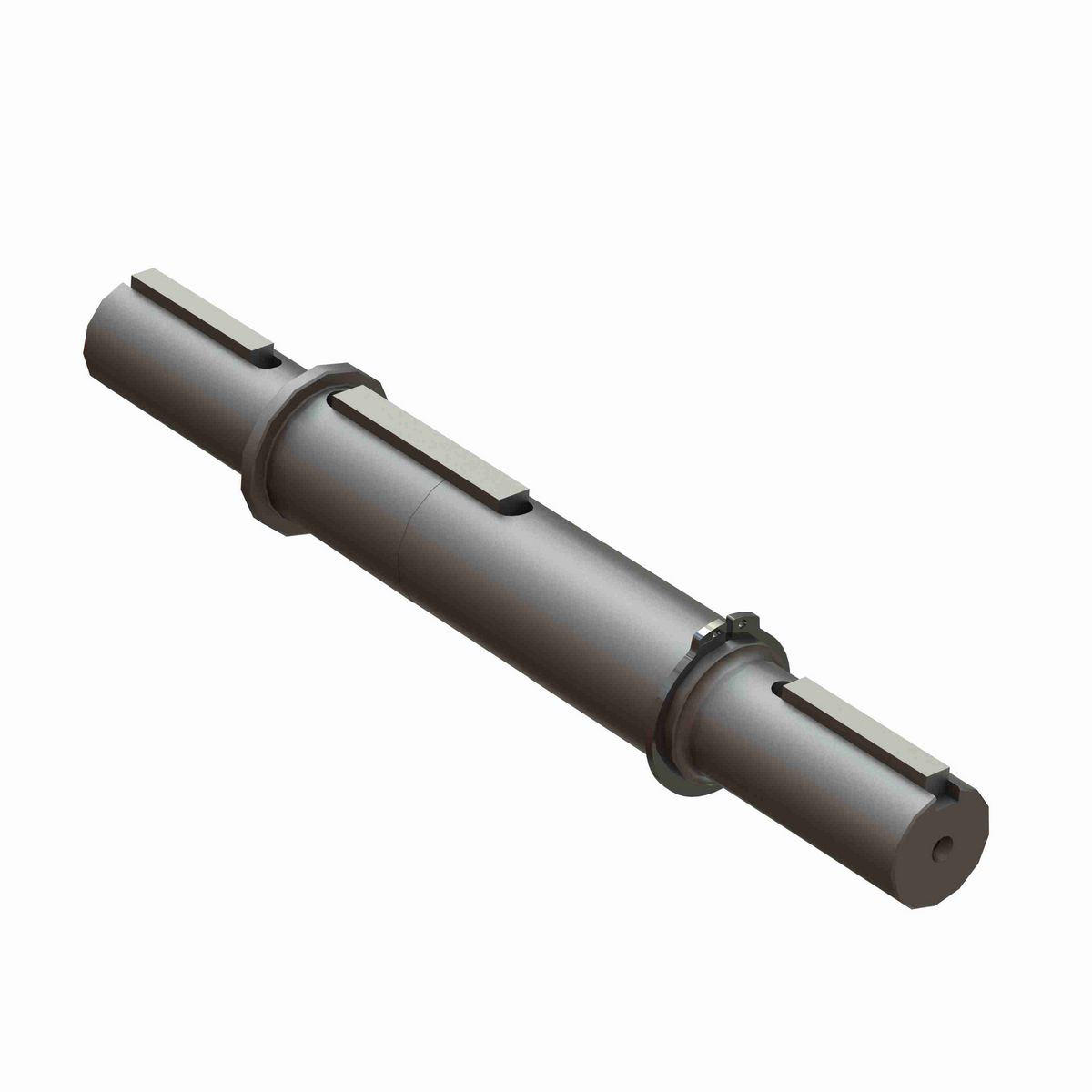 Hub City HERA Gear Reducer HERA Cast Iron Helical-Hypoid Reducer - HERA35 KIT, PLUG-IN SHAFT 18 DBL