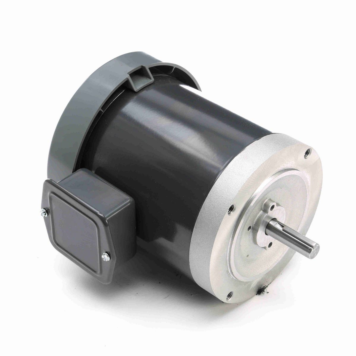 LEESON General Purpose Motor, 0.33 HP, 3 Ph, 60 Hz, 208-230/460 V, 1200 RPM, 56C Frame, TEFC - K1315