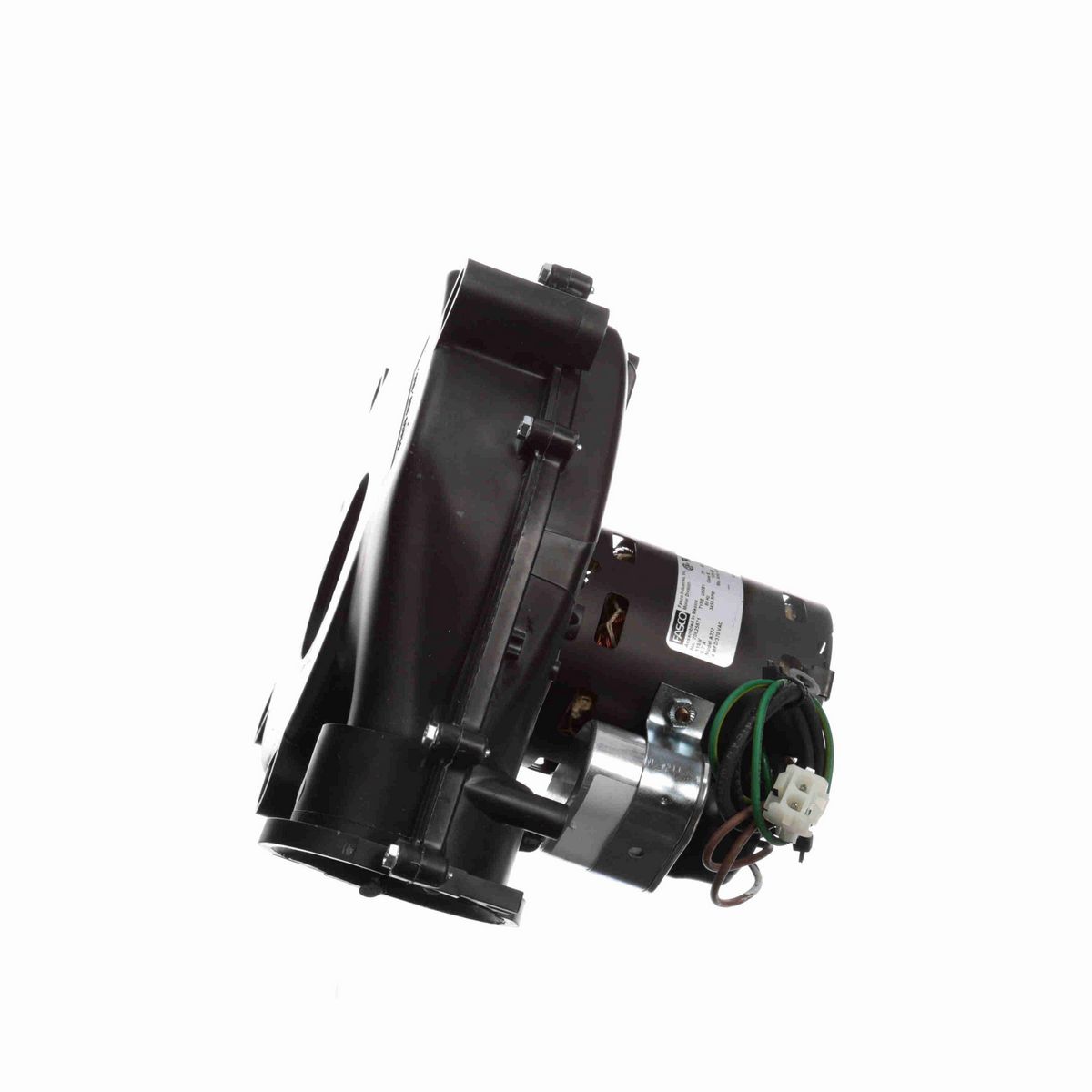 FASCO Round Outlet Permanent Split Capacitor OEM Replacement Draft Inducer Blower, 115 Volts, Flange: Yes - A227