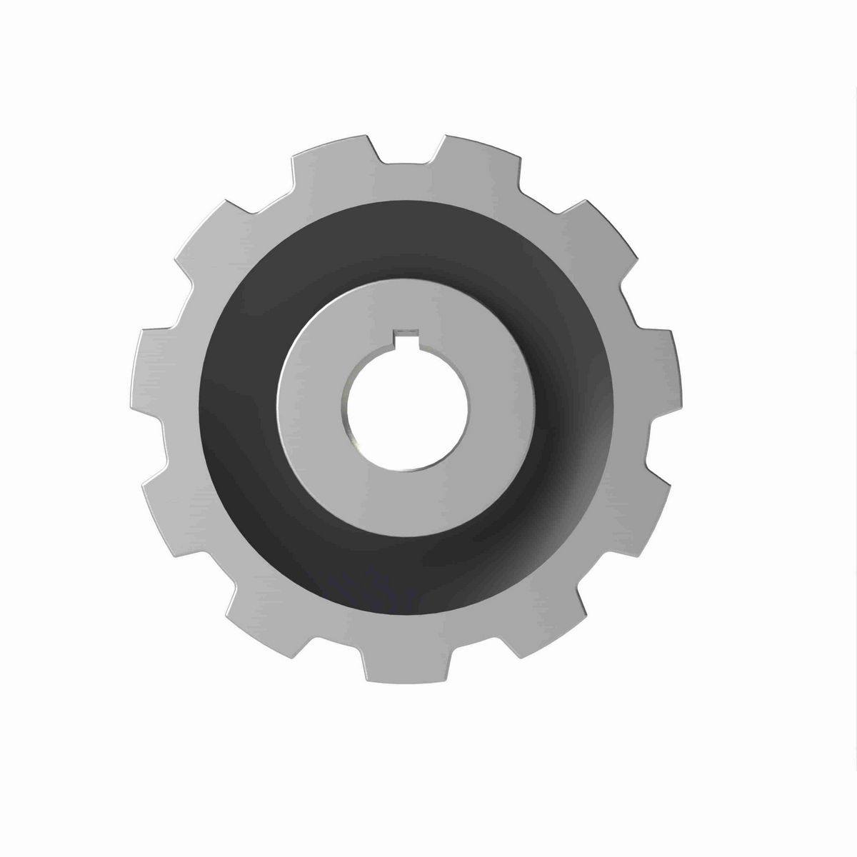 Rexnord 882 Series Solid One Piece Cast Iron Sprocket with 11 Teeth and a 1-1/4in Round Shaft-Ready Bore with Keyway & Setscrew - 401-324-4
