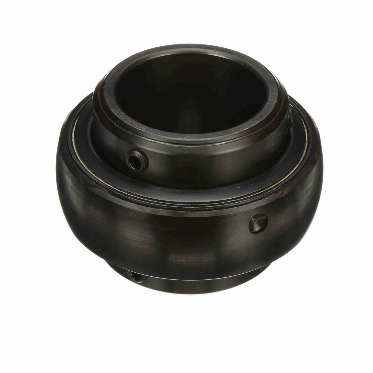 Sealmaster Mounted Insert Only Ball Bearing - 52100 Bearing Steel, Black Oxided - Double Setscrew Lock - 3-215D