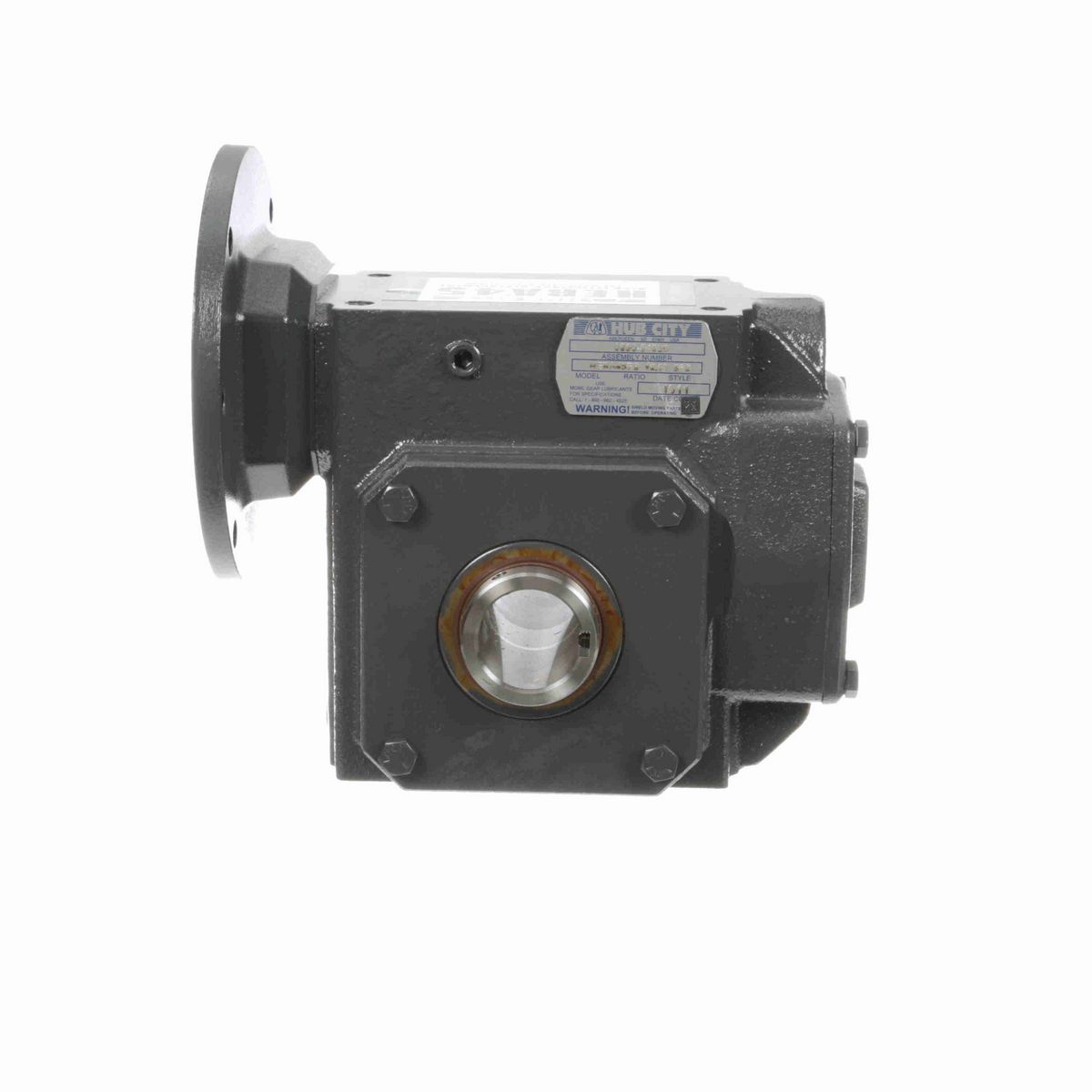 Hub City HERA Gear Reducer HERA Cast Iron Helical-Hypoid Reducer - HERA45ES 19.50 56C 1.438