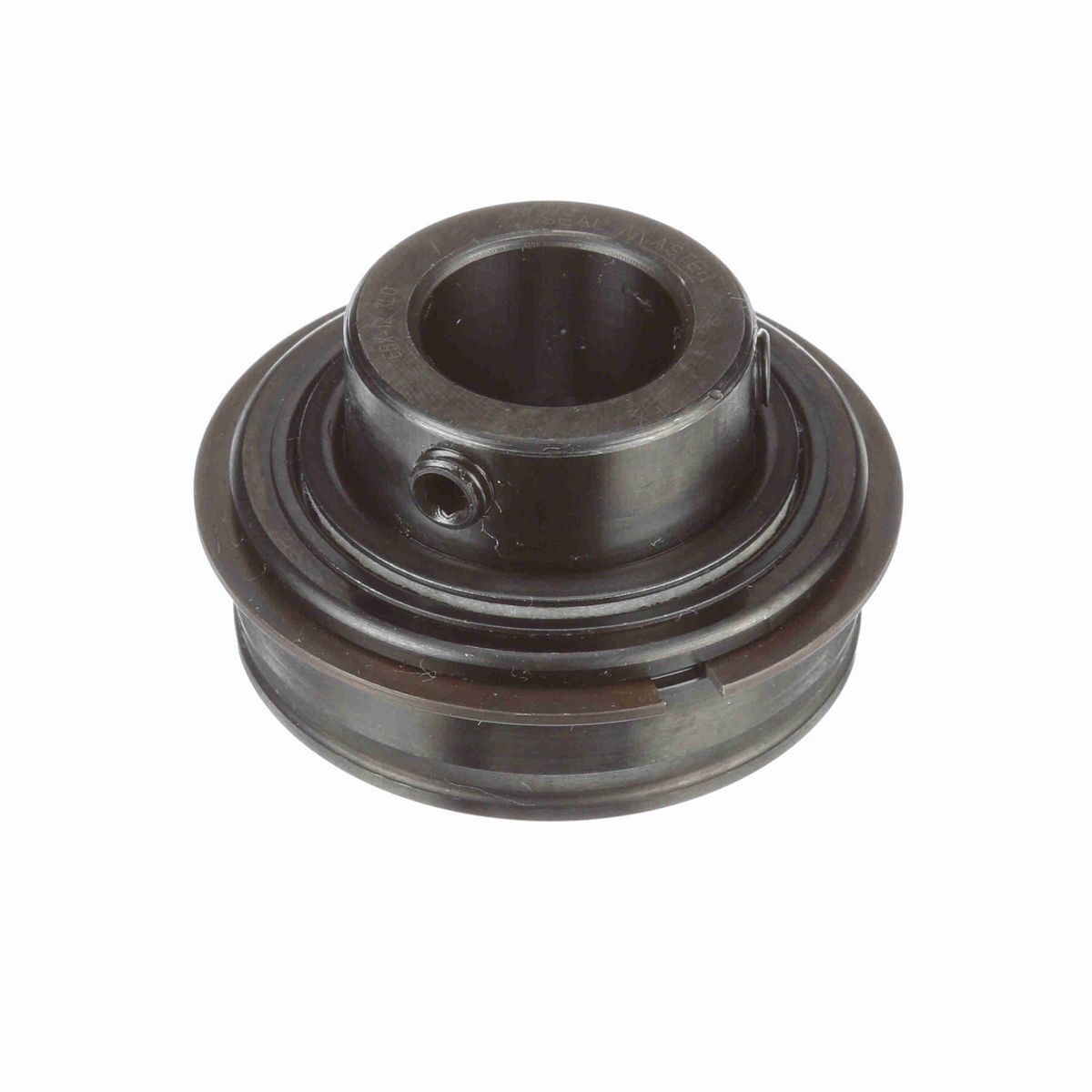 Sealmaster Mounted Insert Only Ball Bearing - 52100 Bearing Steel, Black Oxided - Setscrew Lock - Extra Low Drag - ERX-12 XLO