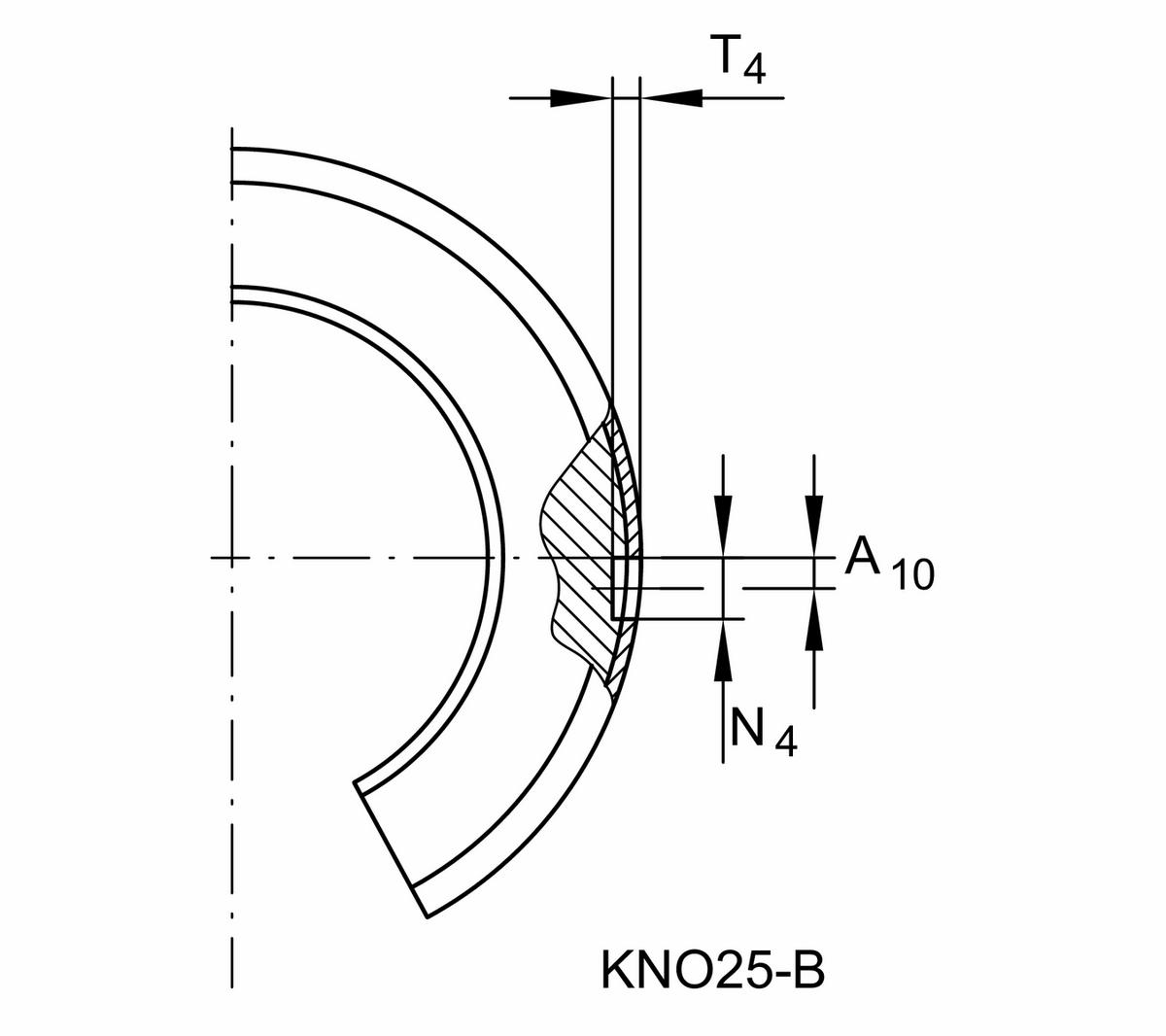 Шарикоподшипник для линейного перемещения INA KNO25-B