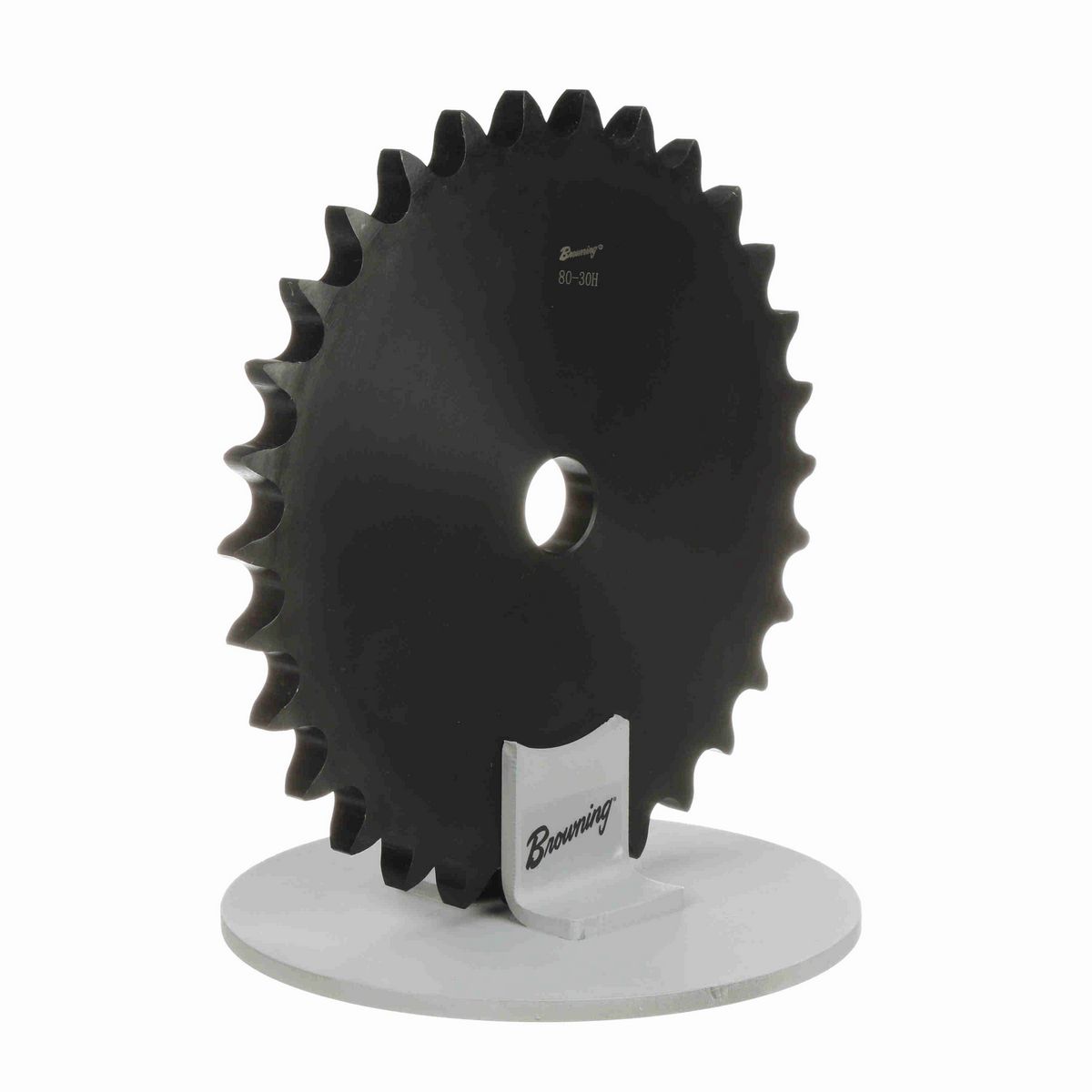 Browning Steel Minimum Plain Bore Roller Chain Sprocket - 80A30