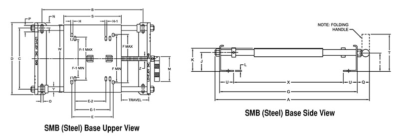 Sliding "SMB" Type Motor Bases - Imperial Timken 68514440214