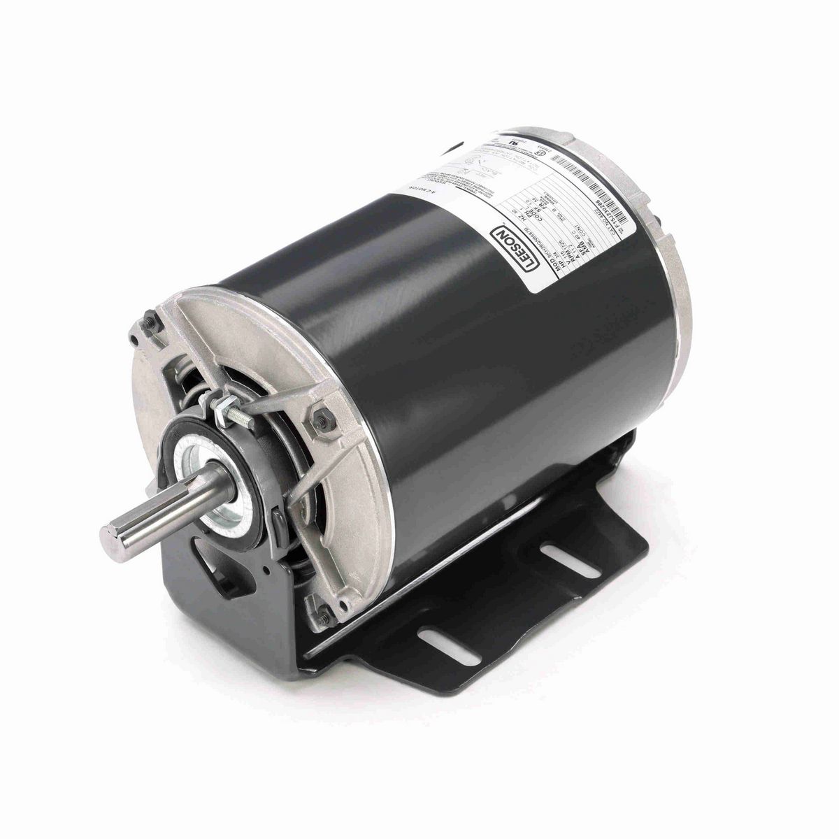 LEESON General Purpose Motor, 0.75 HP, 1 Ph, 60 Hz, 115 V, 1800 RPM, 56 Frame, DP - 4422