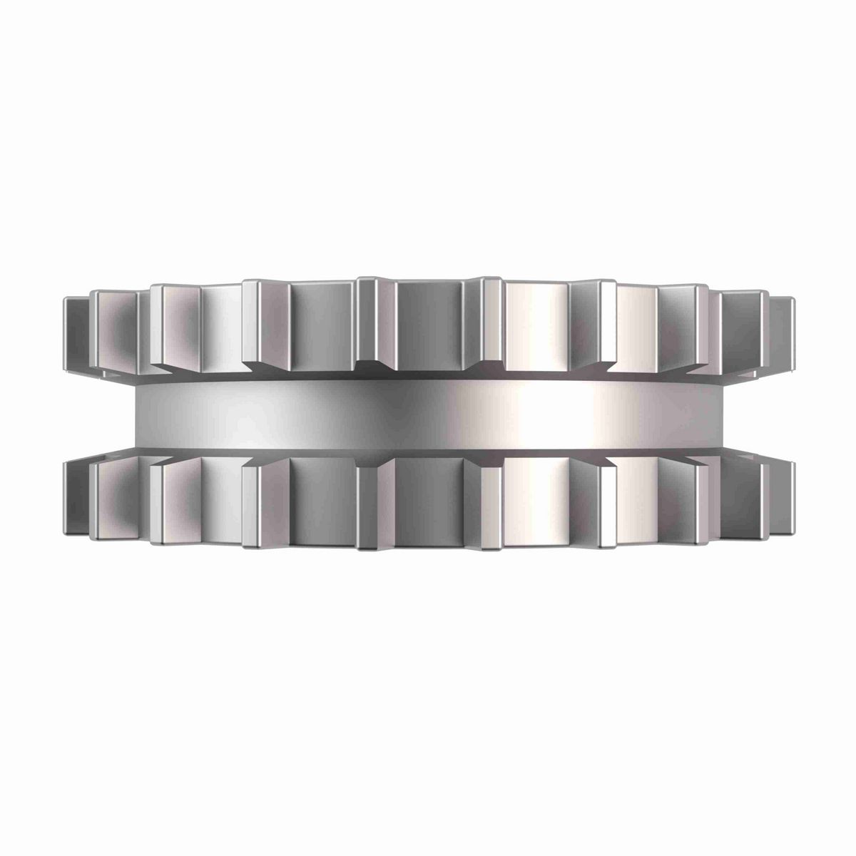 Rexnord 820 Series Solid One Piece Cast Iron Sprocket with 22 Teeth and a 3/4in Round Rough Stock Bore (RSB) - 401-153-2