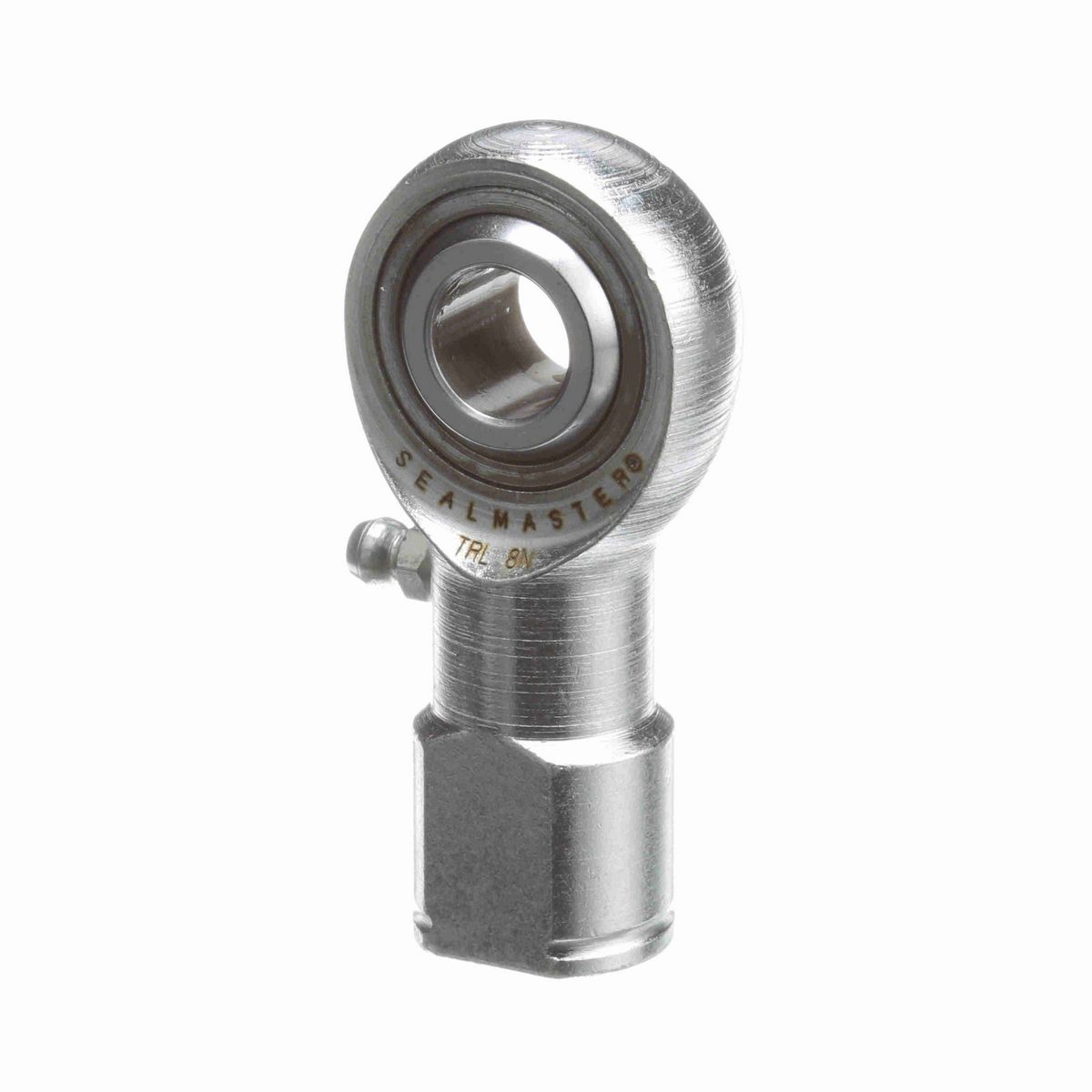 Sealmaster Female Rod End Bearing - Three-Piece Greasable Carbon Steel Race - TRL 8N