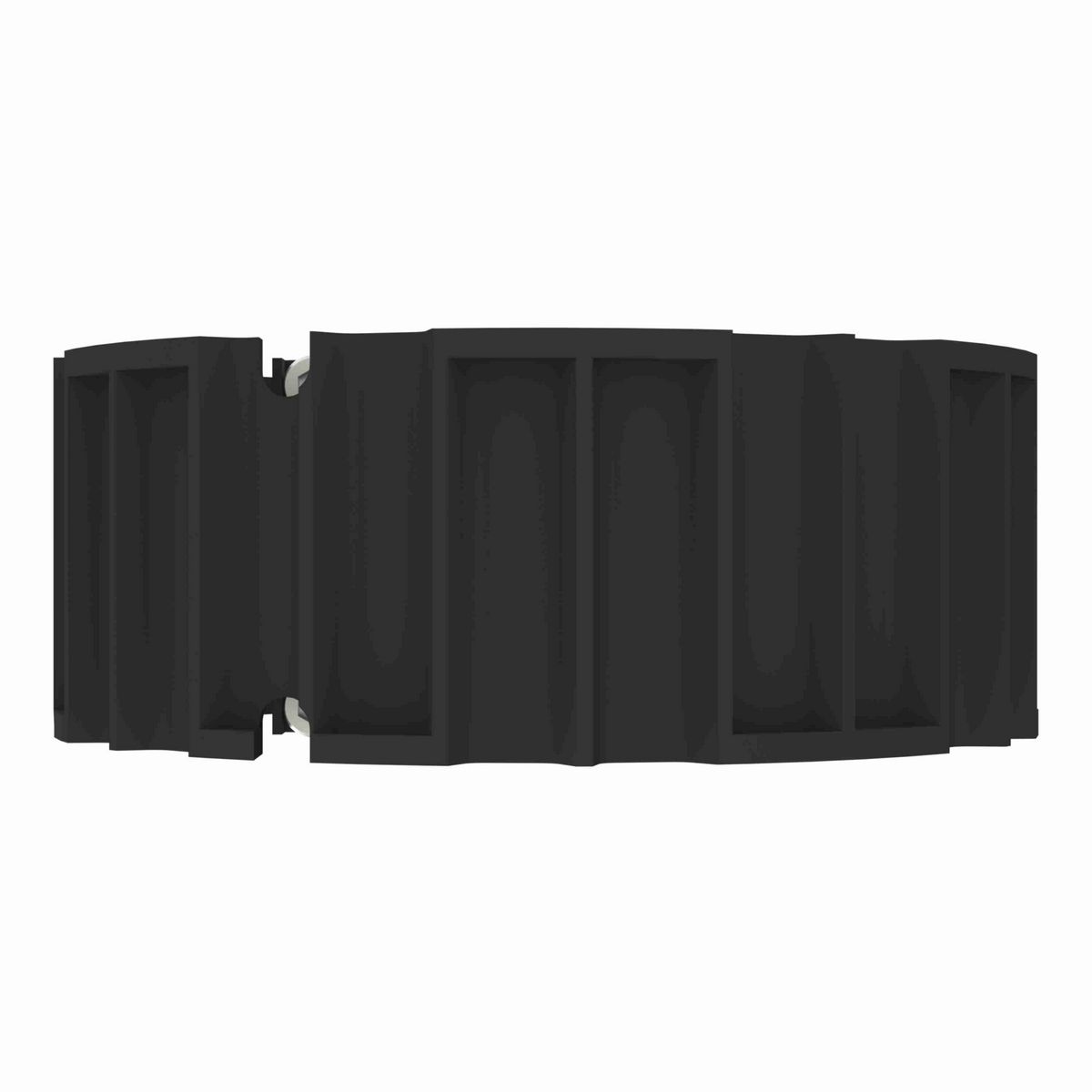 Rexnord 815 Series Split Molded Nylon Sprocket and a 25 Teeth with 1-1/4in Round Shaft-Ready Bore with Keyway & Setscrew - 614-31-3