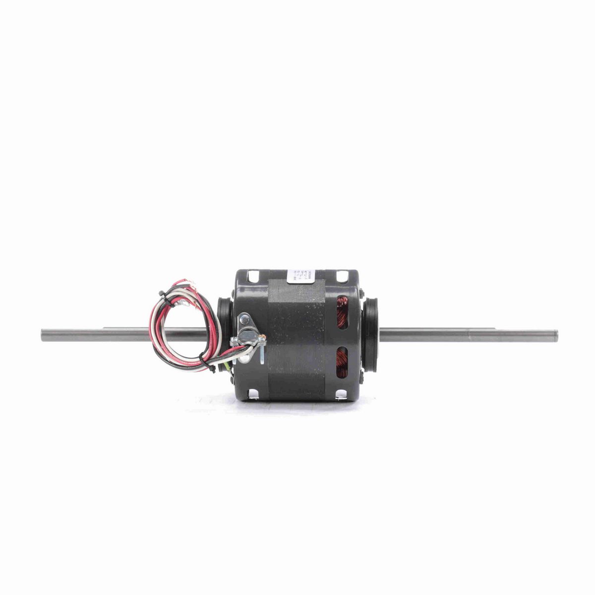 FASCO Fan Coil & Air Conditioner Motor, 1/8-1/12 HP, 1 Ph, 60 Hz, 230 V, 1550 RPM, 2 Speed, 4.4" Diameter, OAO - D339