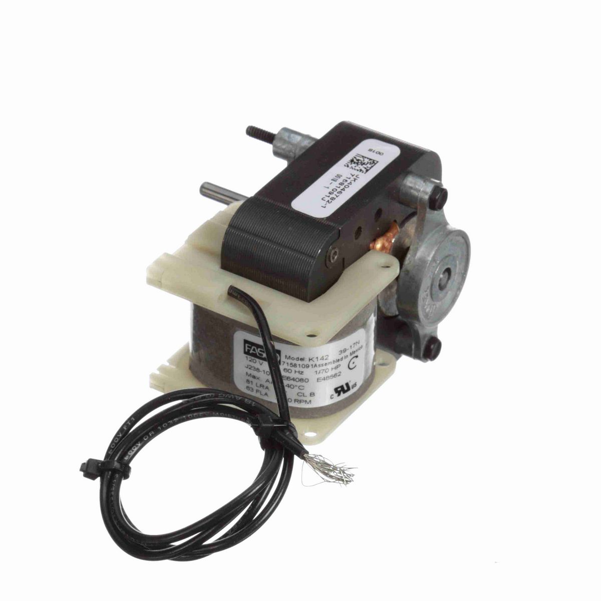 FASCO 1/70 HP C-Frame / Skeleton Motor, 3000 RPM, 120 Volts, , OAO - K142