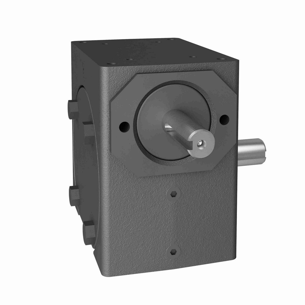 Hub City PowerCubeX Worm Gear Reducer Cast Iron Single-Reduction Worm Reducer - 181 7.5/1 C WR