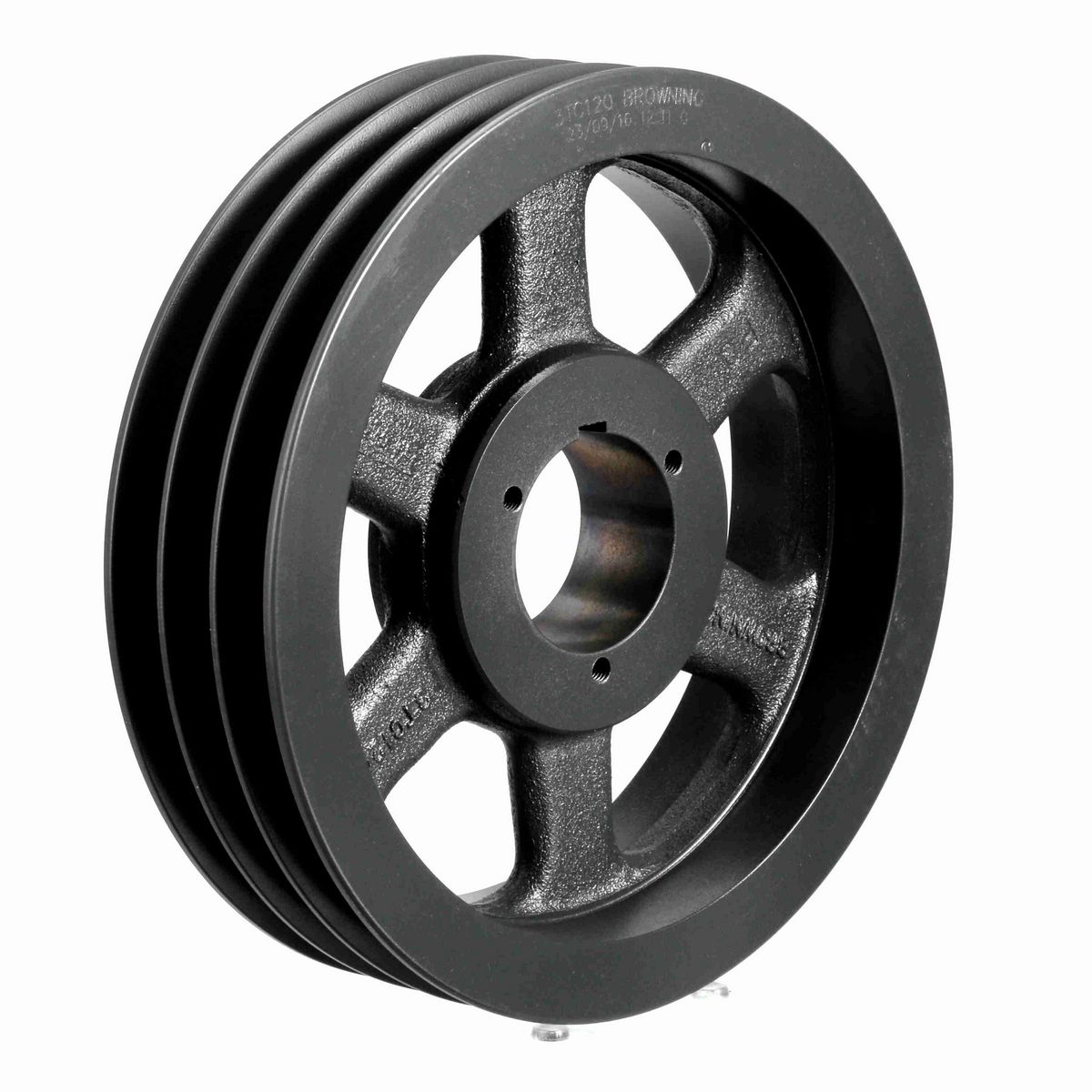 Browning 3 Groove Cast Iron Bushed Bore Multiple Sheave - 3TC130