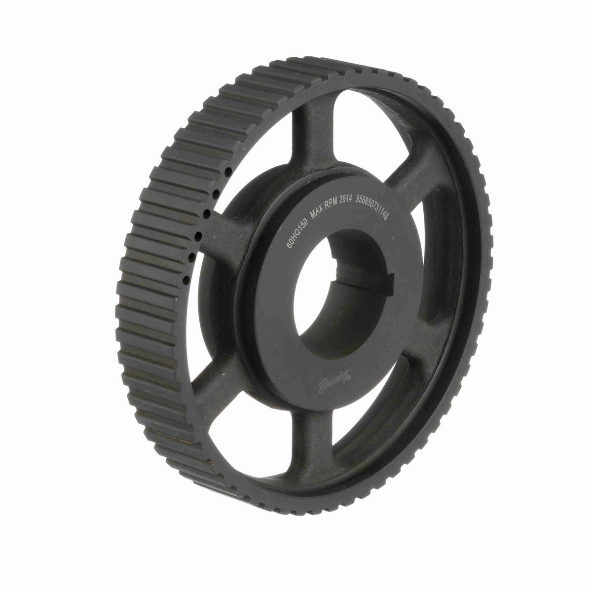 Browning Steel Bushed Bore Gearbelt Pulley - 60HQ150