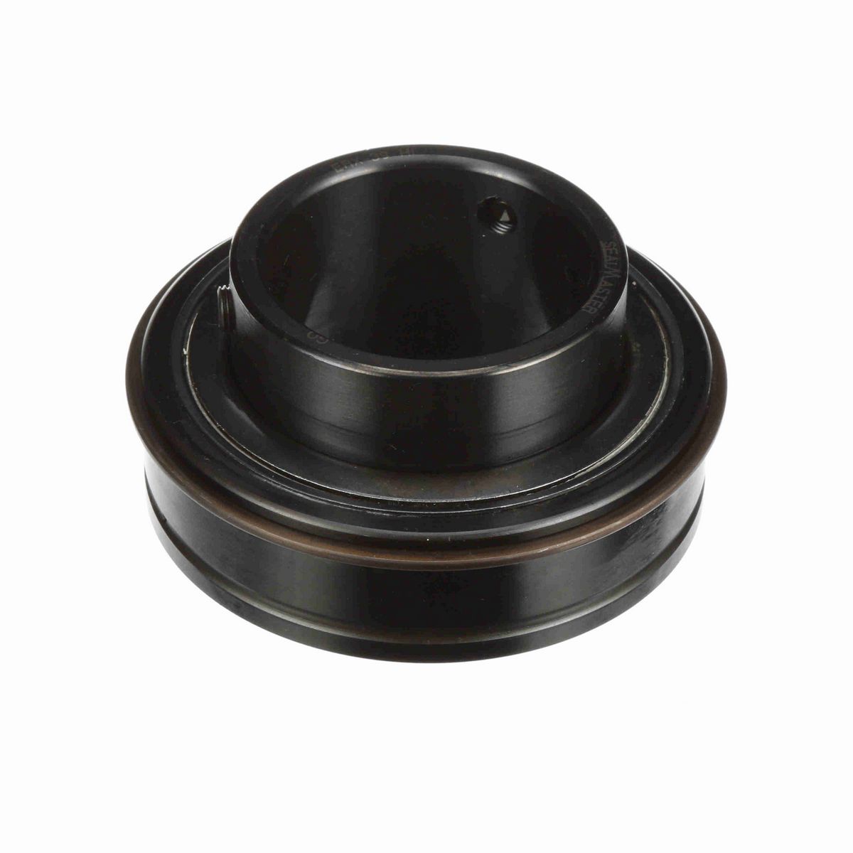 Sealmaster Mounted Insert Only Ball Bearing - 52100 Bearing Steel, Black Oxided - Setscrew Lock - High Temperature - ERX-39 HI