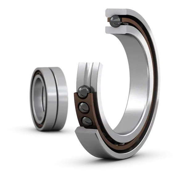 Согласованный комплект двух прецизионных высокоскоростных однорядных радиально-упорных шарикоподшипников типа E SKF 7016 ACE/HCP4ADGA