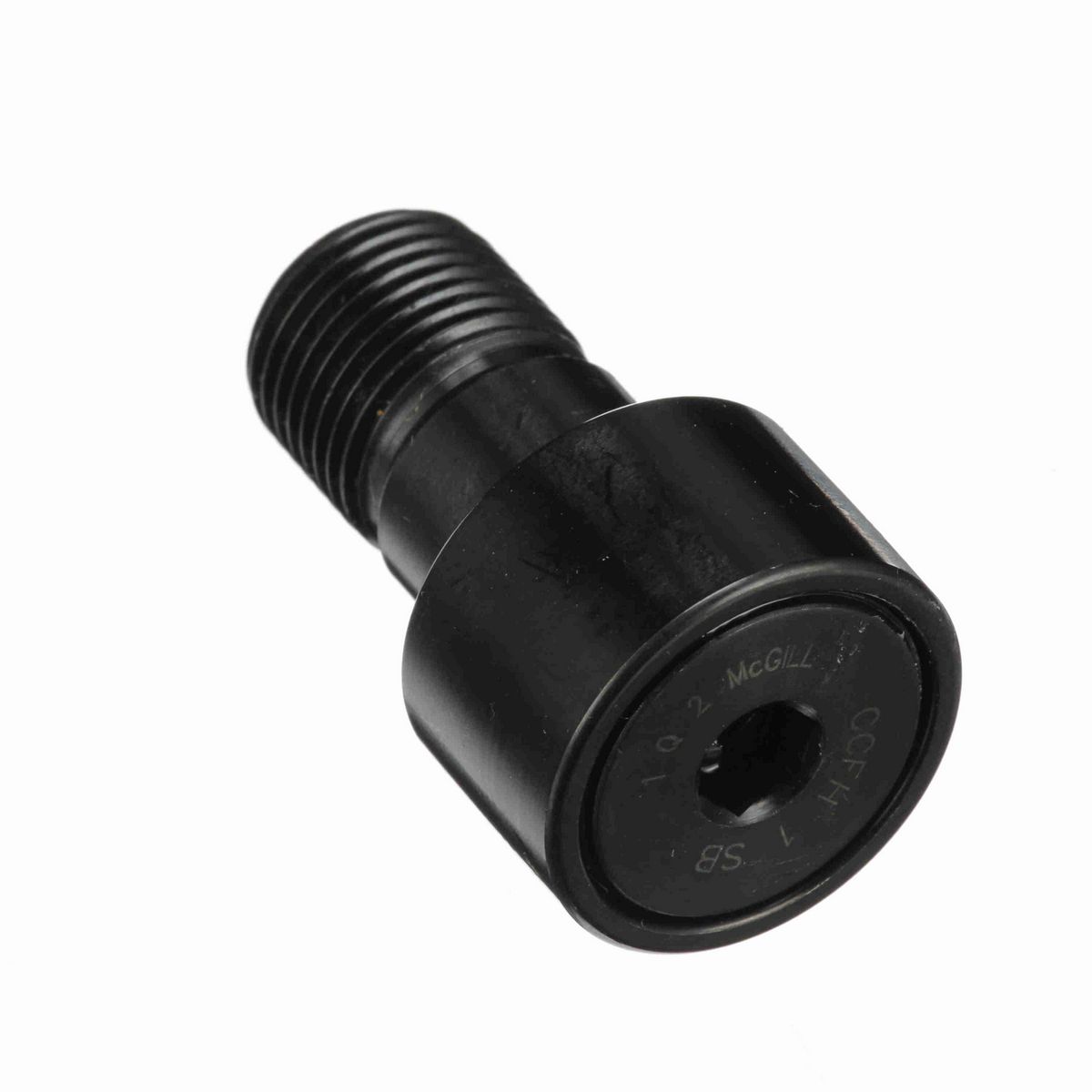 Опорный ролик с цапфой McGill Heavy Stud CAMROL CCFH 1 SB, бочкообразный, с уплотнением, с шестигранным отверстием, дюймовый