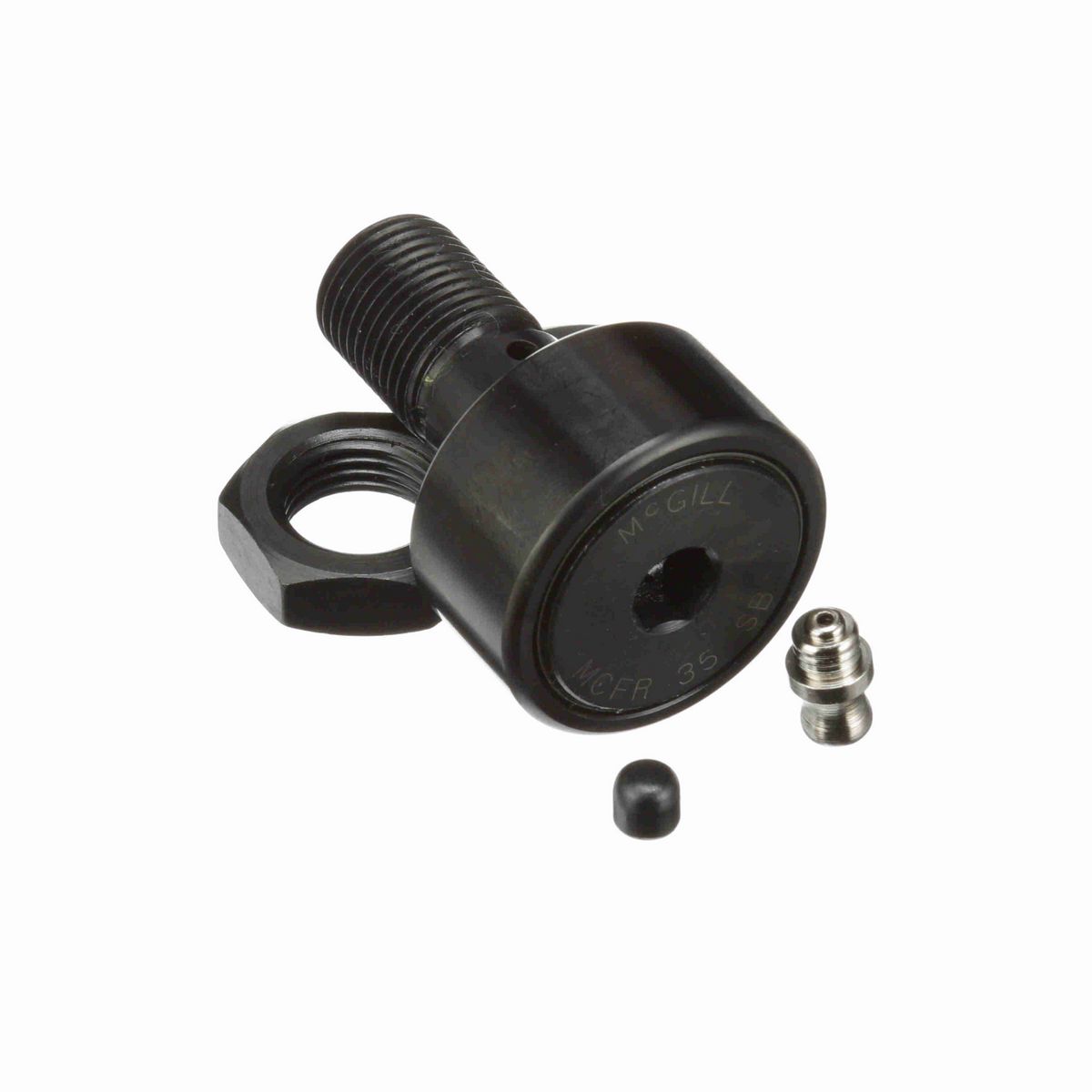 Опорный ролик с цапфой McGill CAMROL MCFR 35 SB, бочкообразный, с уплотнением, с шестигранным отверстием, метрический