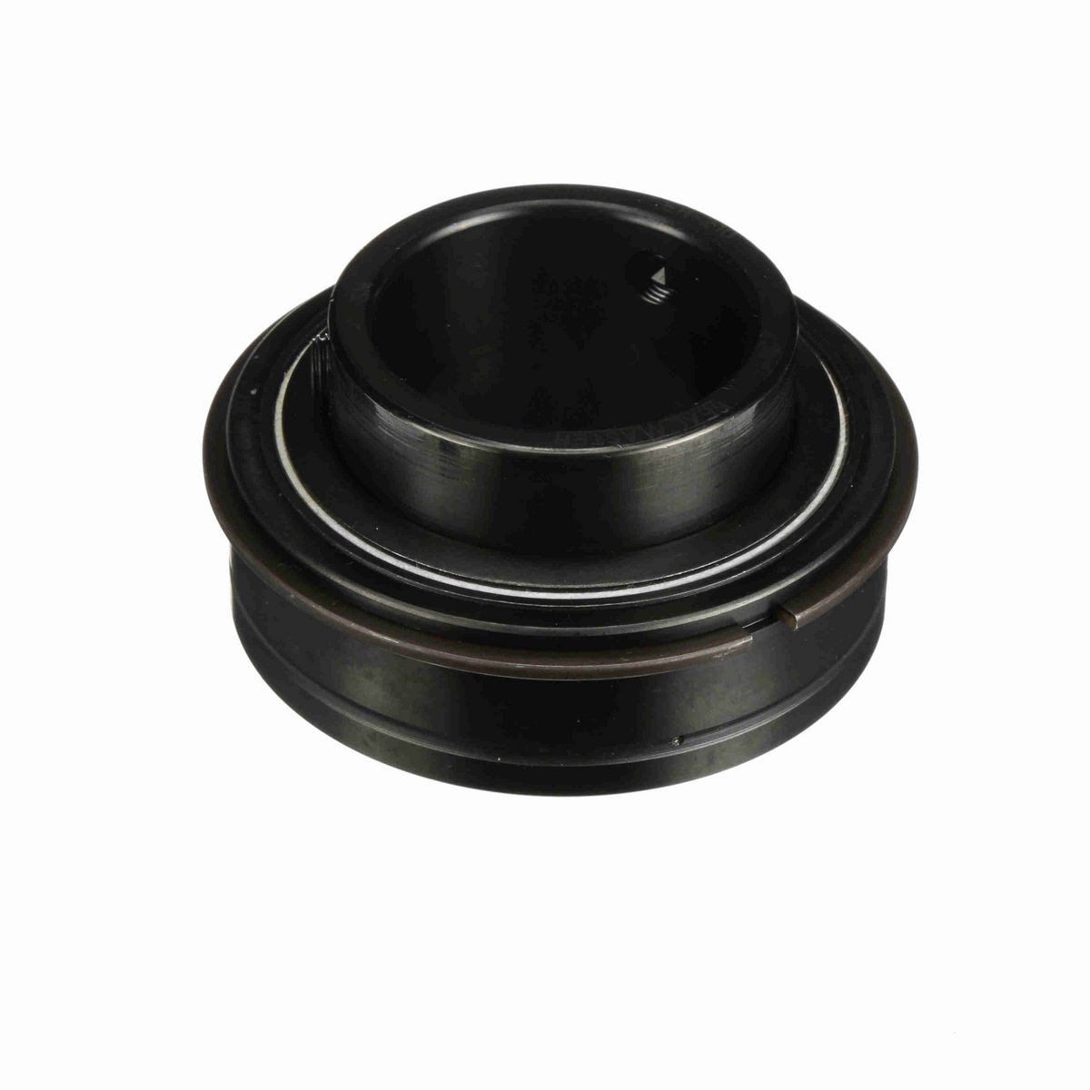 Sealmaster Mounted Insert Only Ball Bearing - 52100 Bearing Steel, Black Oxided - Setscrew Lock - ER-210