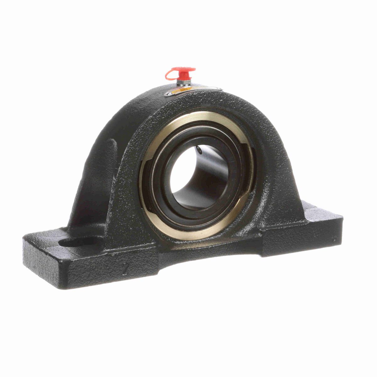 Sealmaster Mounted Cast Iron Two Bolt Pillow Block Ball Bearing - 52100 Bearing Steel, Black Oxided - Setscrew Lock - High Temperature - EMP-31 HT