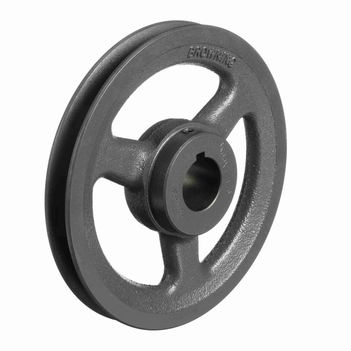 Browning 1 Groove Cast Iron FHP - Finished Bore Sheave - AK66X 1 1/8