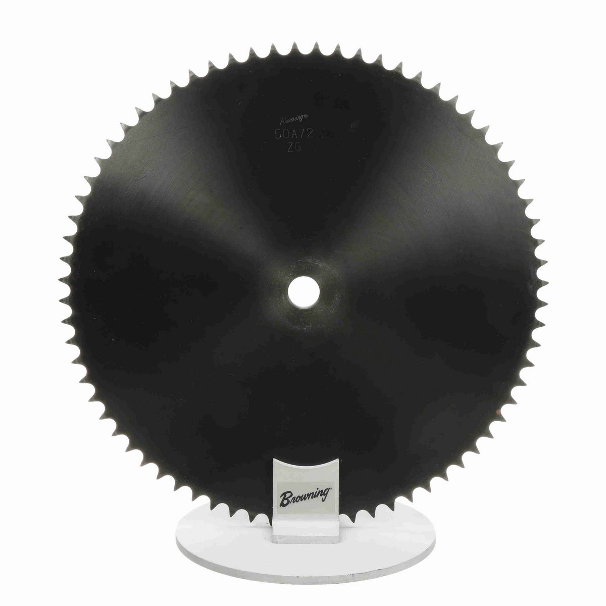 Browning Steel Minimum Plain Bore Roller Chain Sprocket - 50A72