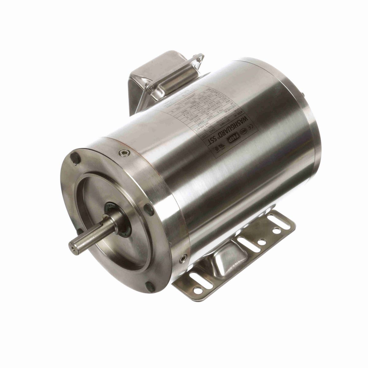 LEESON SST Duck™ General Purpose Motor, 0.75 & 0.50 HP, 3 Ph, 60 & 50 Hz, 230/460 & 190/380 V, 1200 & 1000 RPM, 56C Frame, TENV - 191415.00