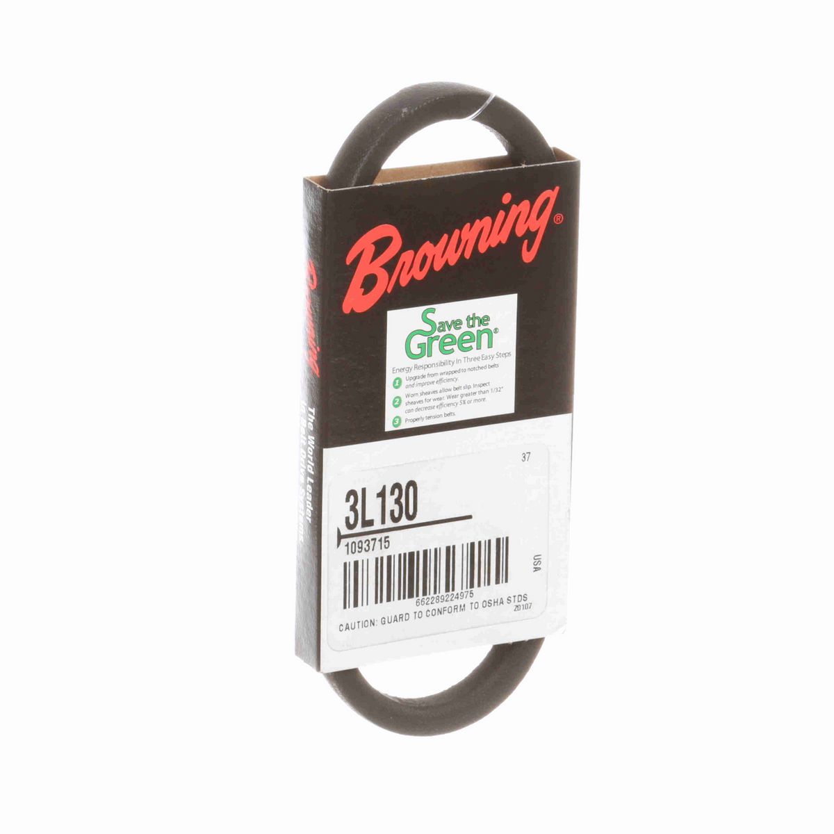 Browning Rubber FHP Belt - 3L130