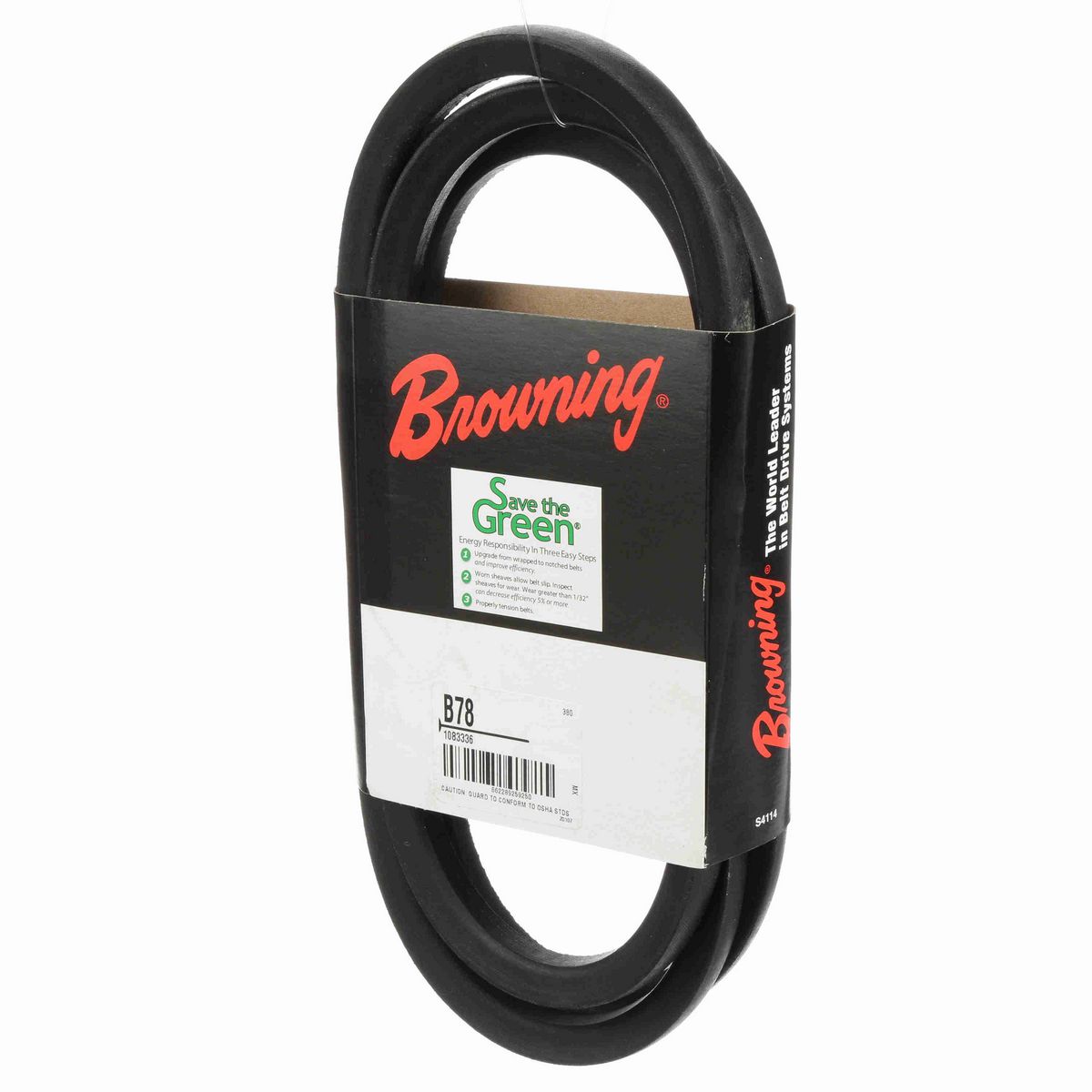 Browning Neoprene Wrapped Belt 95% Efficient - B78