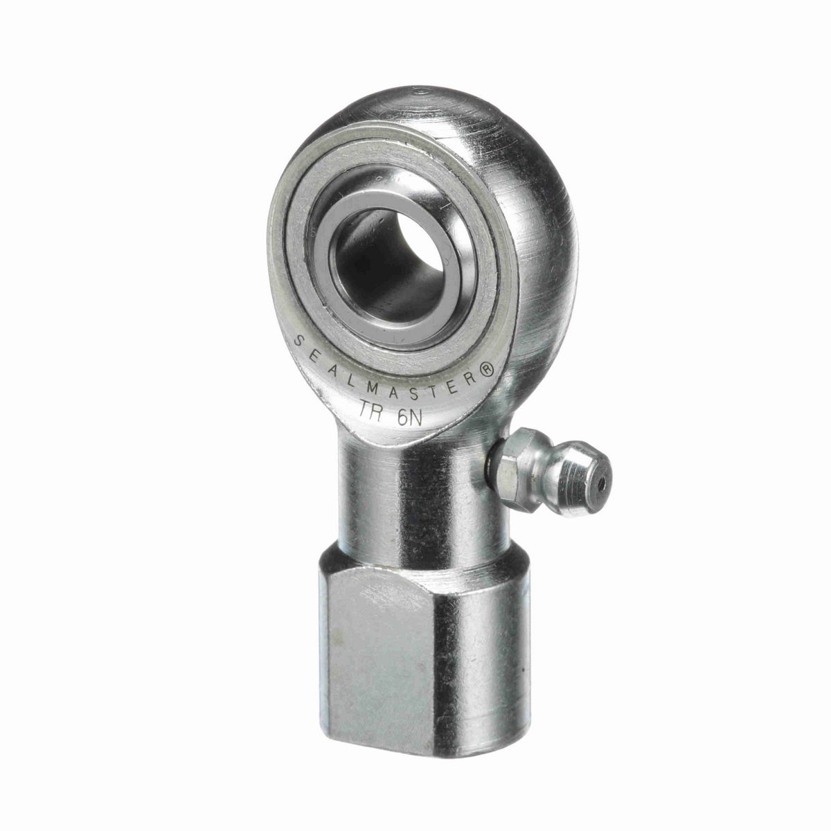 Sealmaster Female Rod End Bearing - Three-Piece Greasable Carbon Steel Race - TR 6N