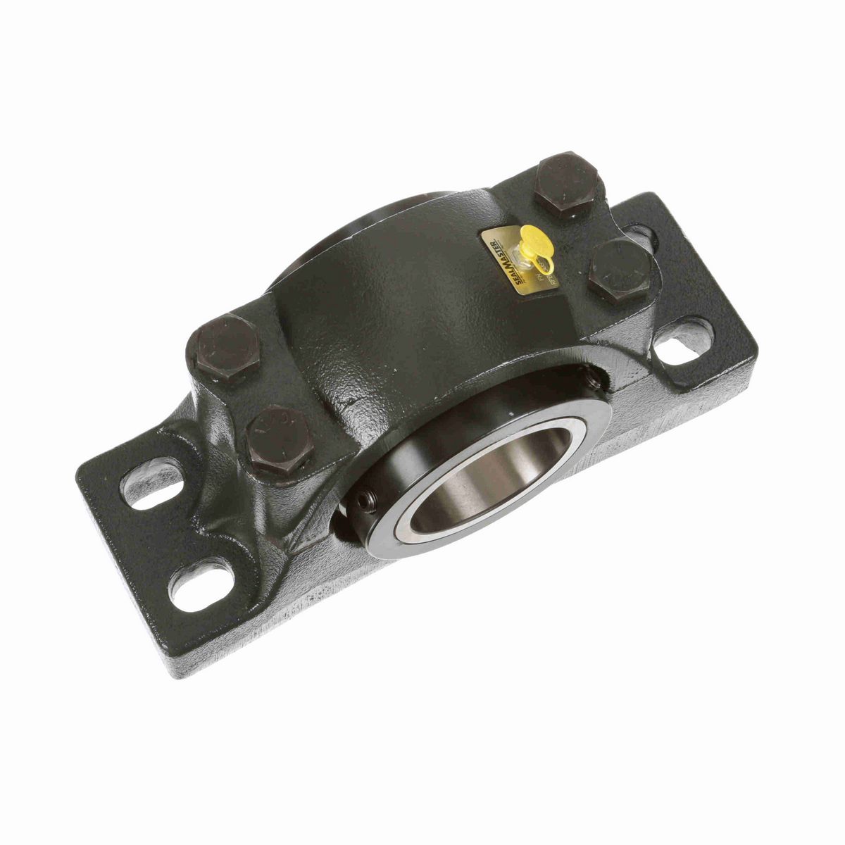 Sealmaster Mounted Cast Iron Four Bolt Pillow Block Tapered Roller - 52100 Bearing Steel - Double Collar Mount Lock - RPB 308-4