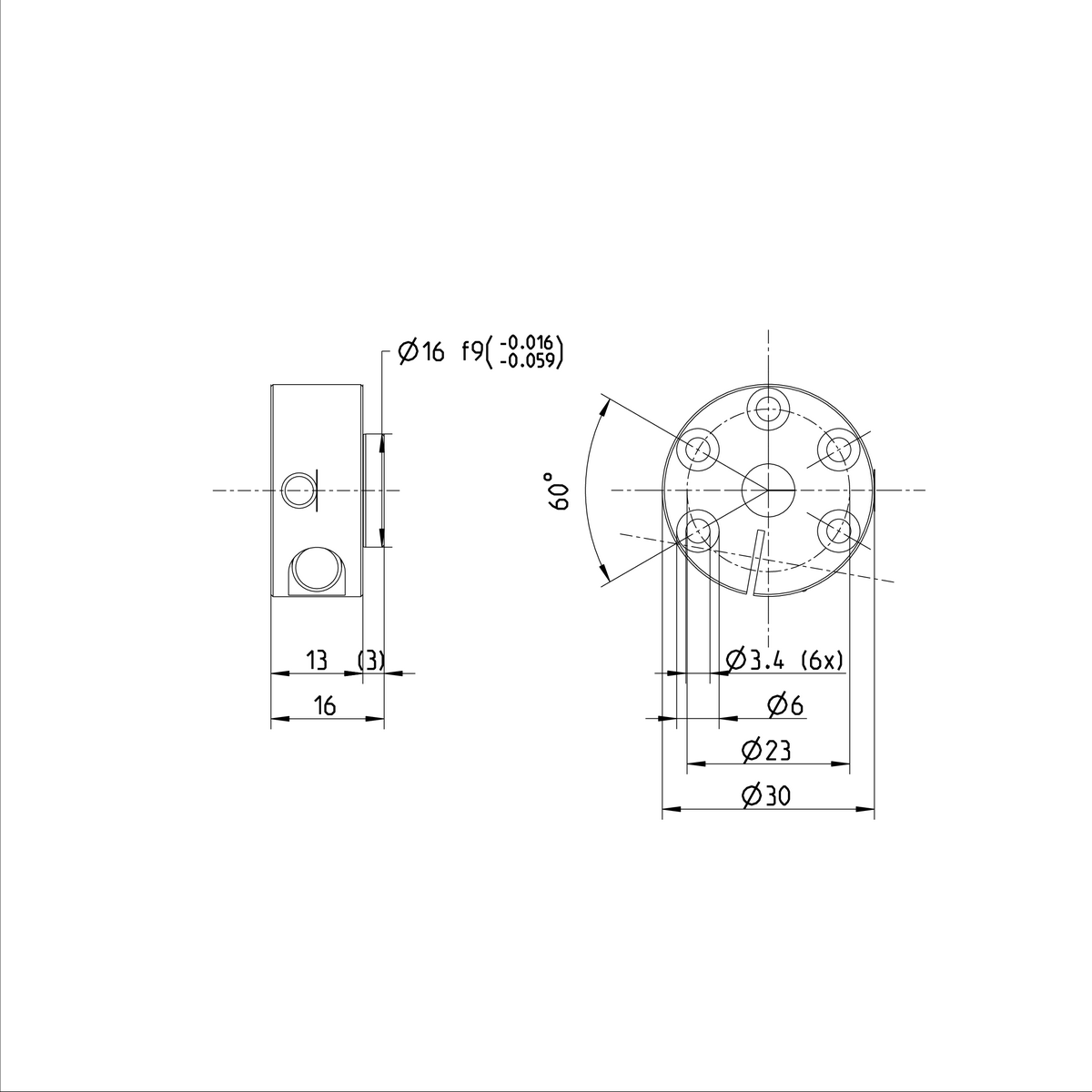 Одинарная гайка с регулируемым предварительным натягом Bosch Rexroth SEM-E-S 8X2,5RX1,588-3 [R153223004]