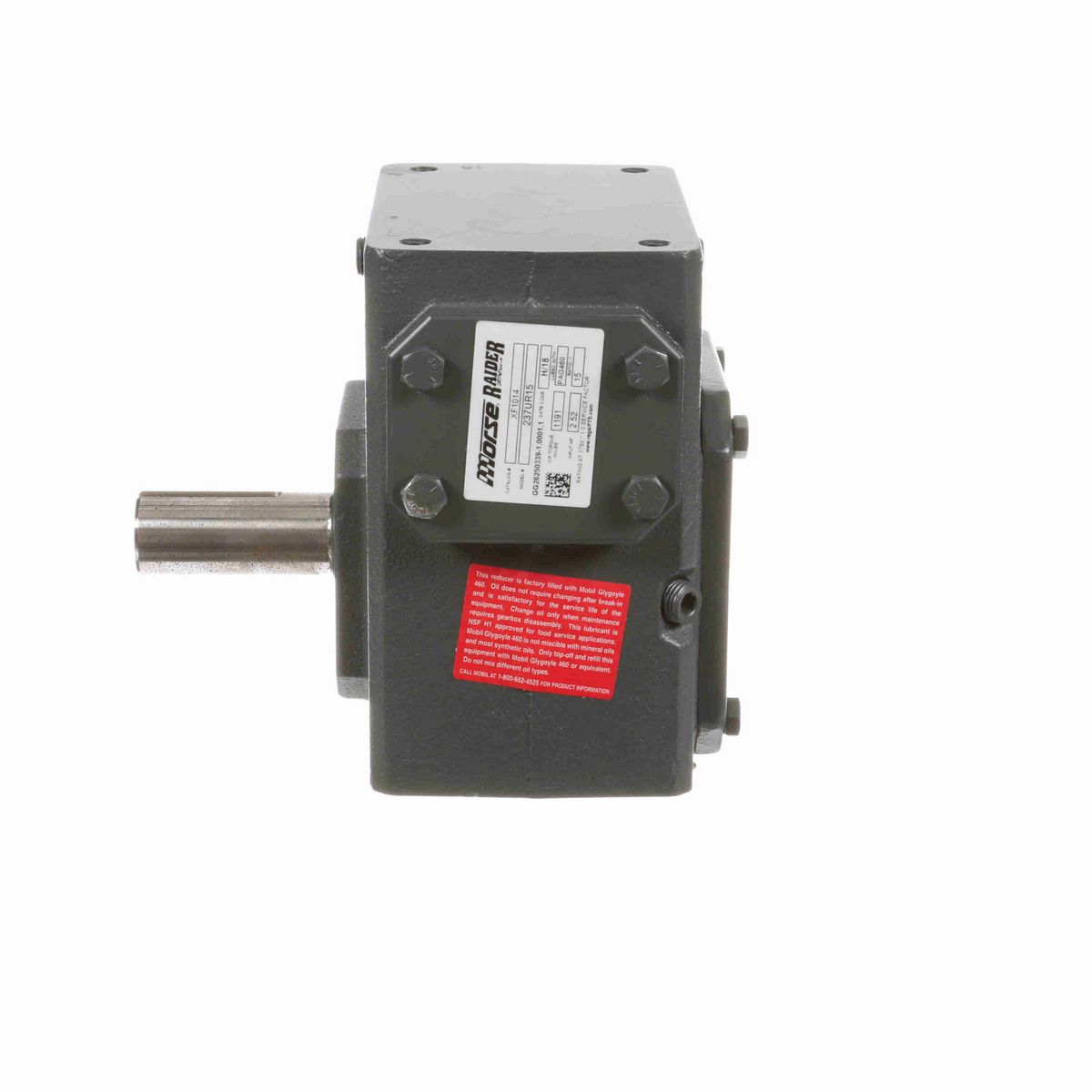 Morse Raider Plus Worm Gear Reducer Cast Iron Single-Reduction Worm Reducer - 237UR15