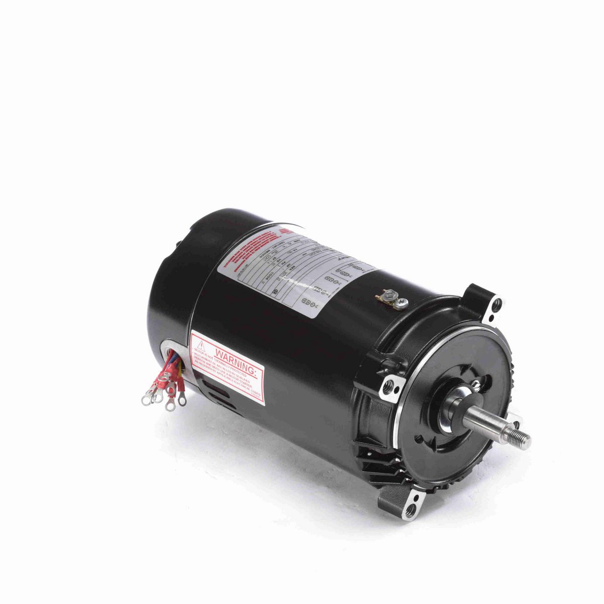 Century Pool Pump Motor, 1 HP, 3 Ph, 60 Hz, 208-230/460 V, 3600 RPM, 56J Frame, ODP - T3102