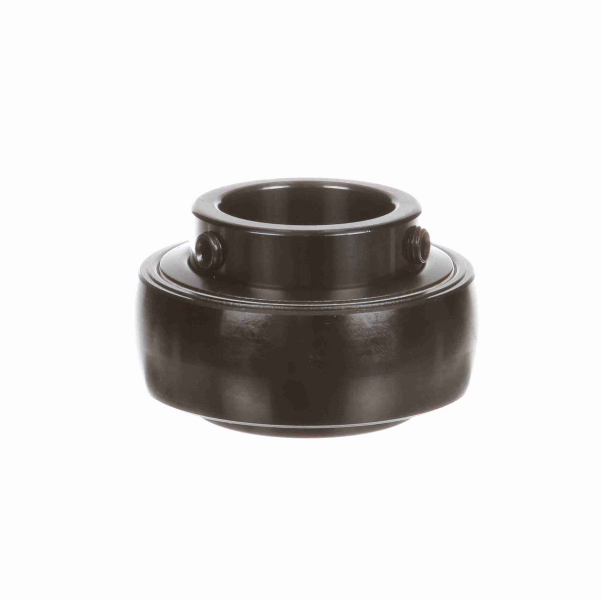 Sealmaster Mounted Insert Only Ball Bearing - 52100 Bearing Steel, Black Oxided - Setscrew Lock - 5207