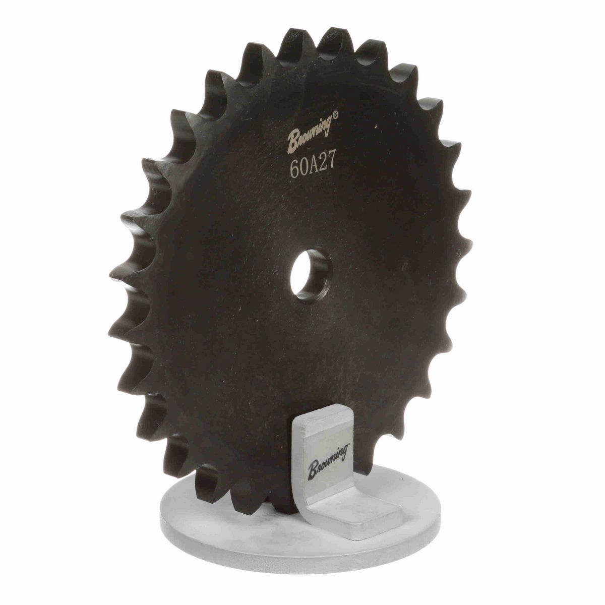 Browning Steel Minimum Plain Bore Roller Chain Sprocket - 60A27