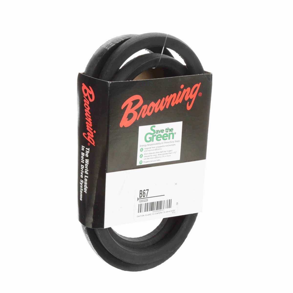 Browning Neoprene Wrapped Belt 95% Efficient - B67