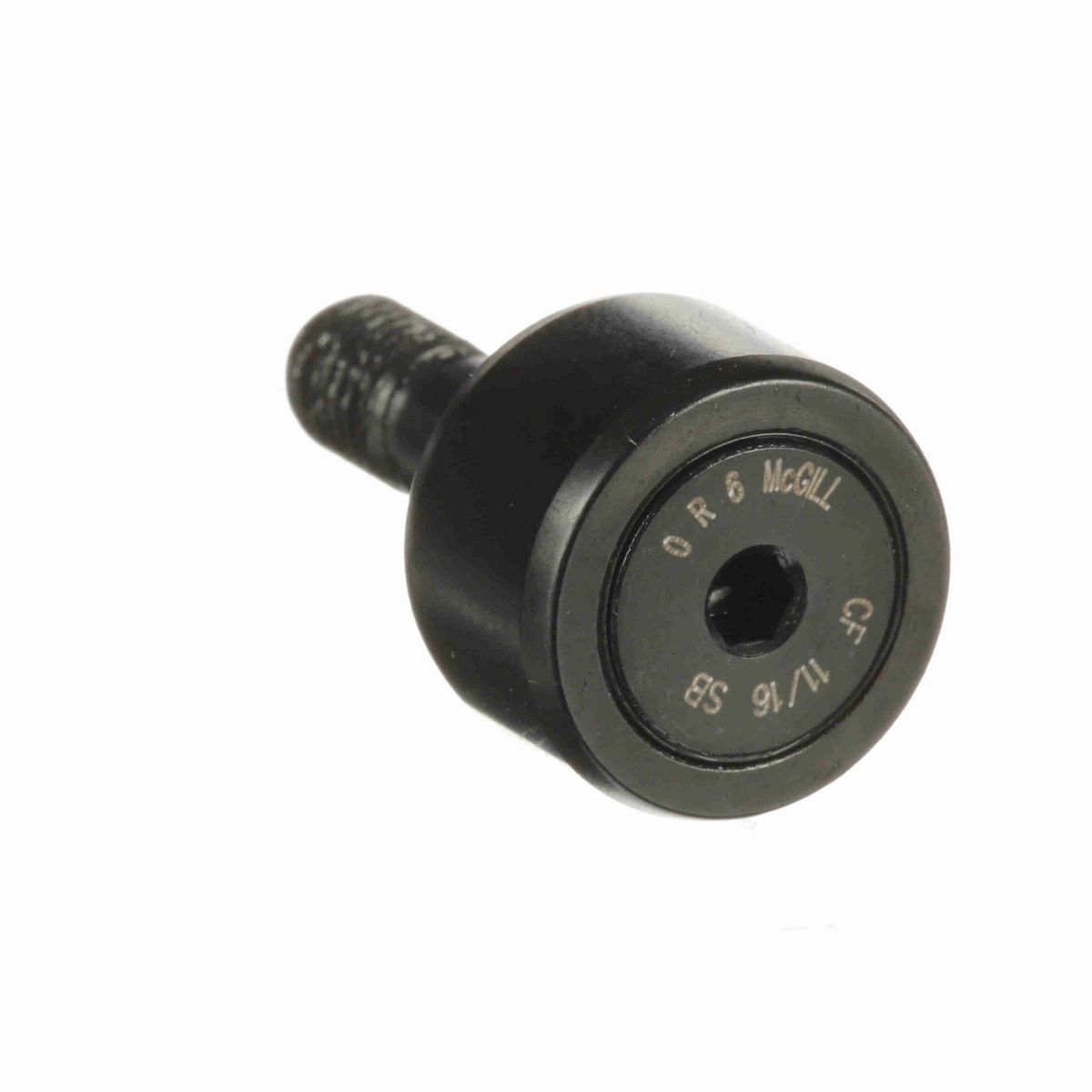 Опорный ролик с цапфой McGill CAMROL CF 11/16 SB, цилиндрический, с уплотнением, с шестигранным отверстием, дюймовый