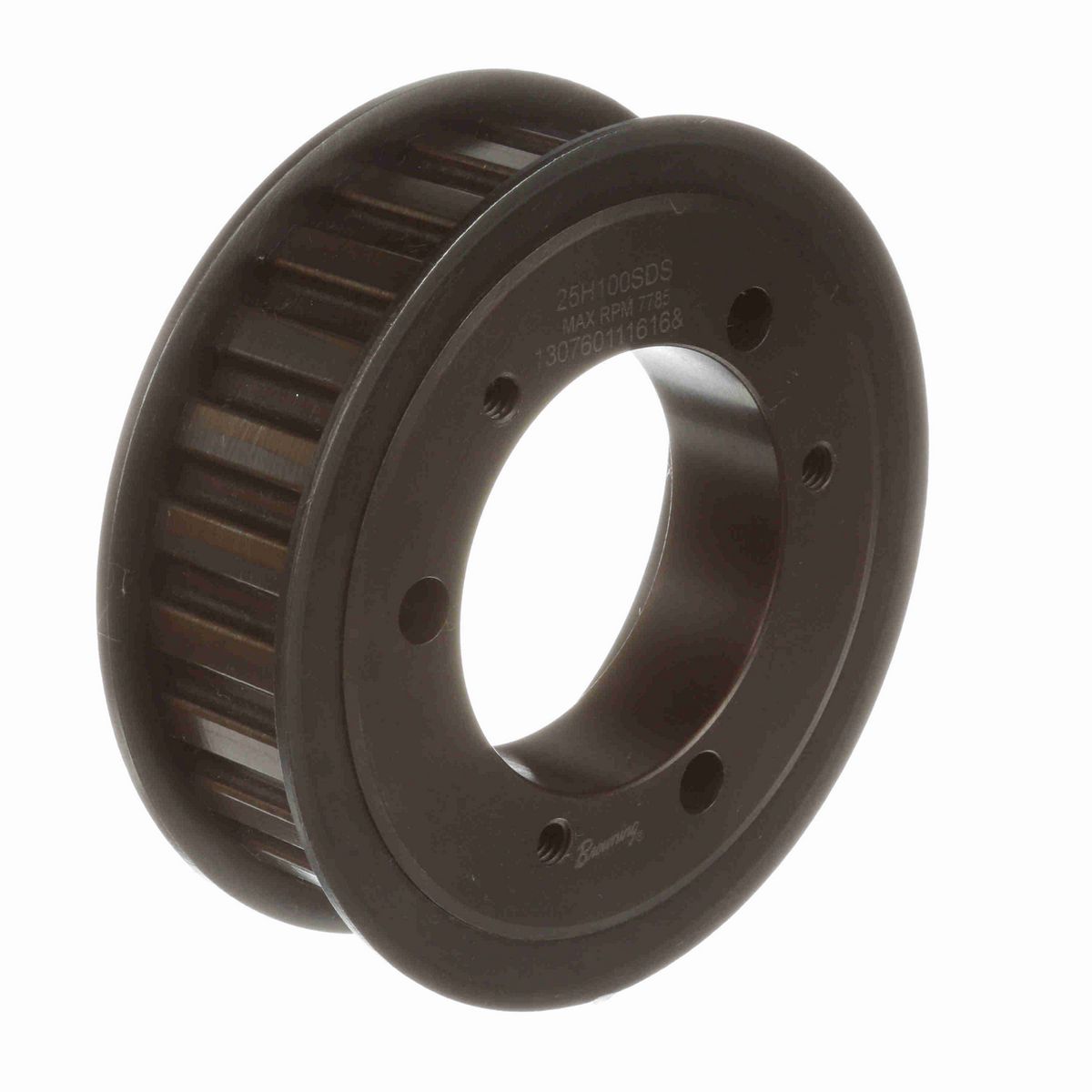 Browning Steel Bushed Bore Gearbelt Pulley - 25H100SDS