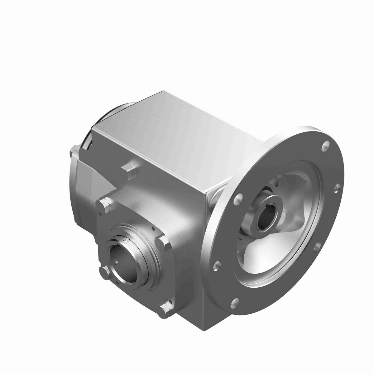 Hub City Stainless Steel HERA Gear Reducer HERA Stainless Steel Helical-Hypoid Reducer - SSHERA35ES 43.53 56C 1.438