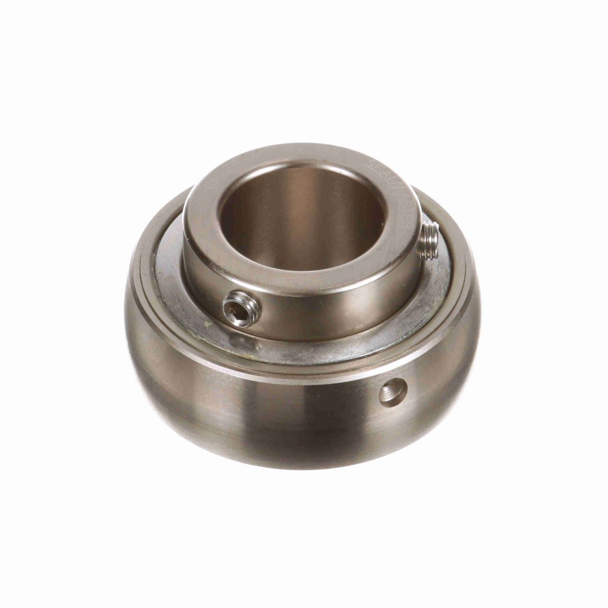 Sealmaster Mounted Insert Only Ball Bearing - 52100 Bearing Steel, Phosphorus Nickel Coated - Setscrew Lock - Corrosion Resistant - PN-20