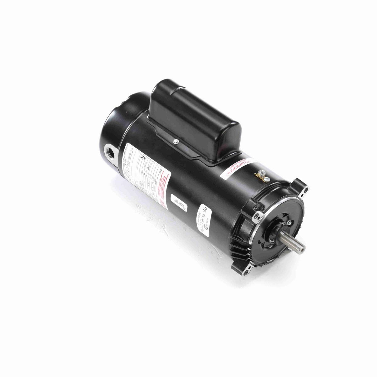 Century Pool Pump Motor, 2 HP, 1 Ph, 60 Hz, 230 V, 3600 RPM, 56C Frame, ODP - SK1202