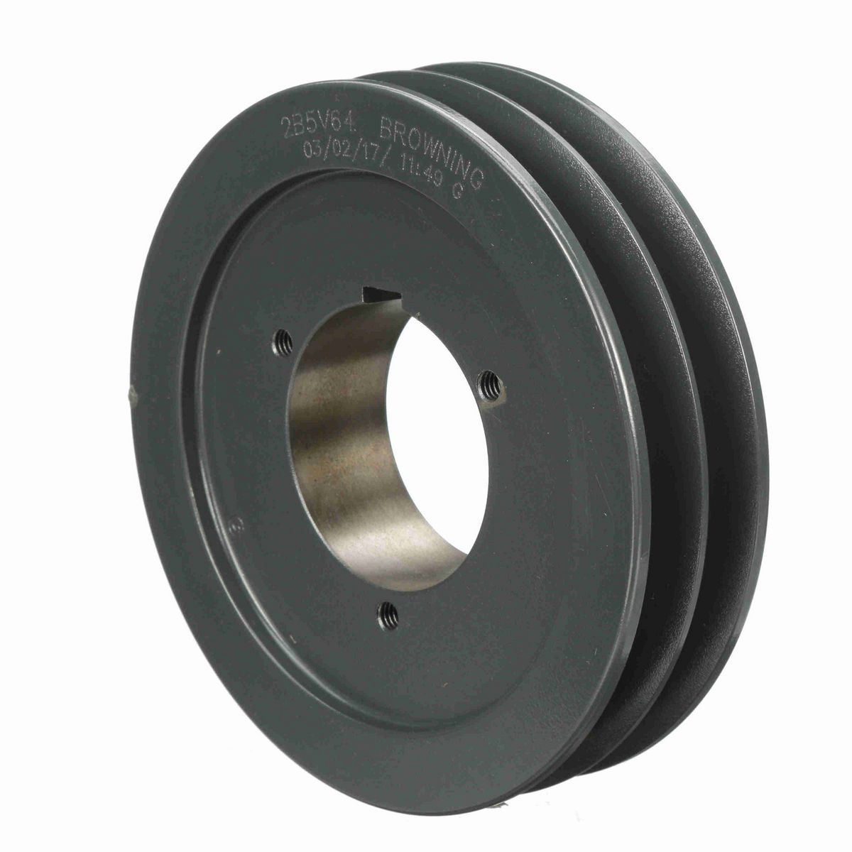 Browning 2 Groove Cast Iron Bushed Bore Multiple Sheave - 2B5V64