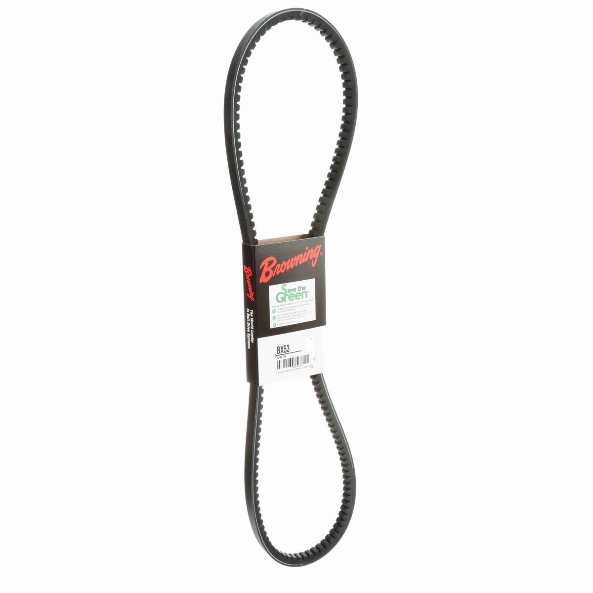 Browning EPDM Notched Belt 98% Efficient - BX53