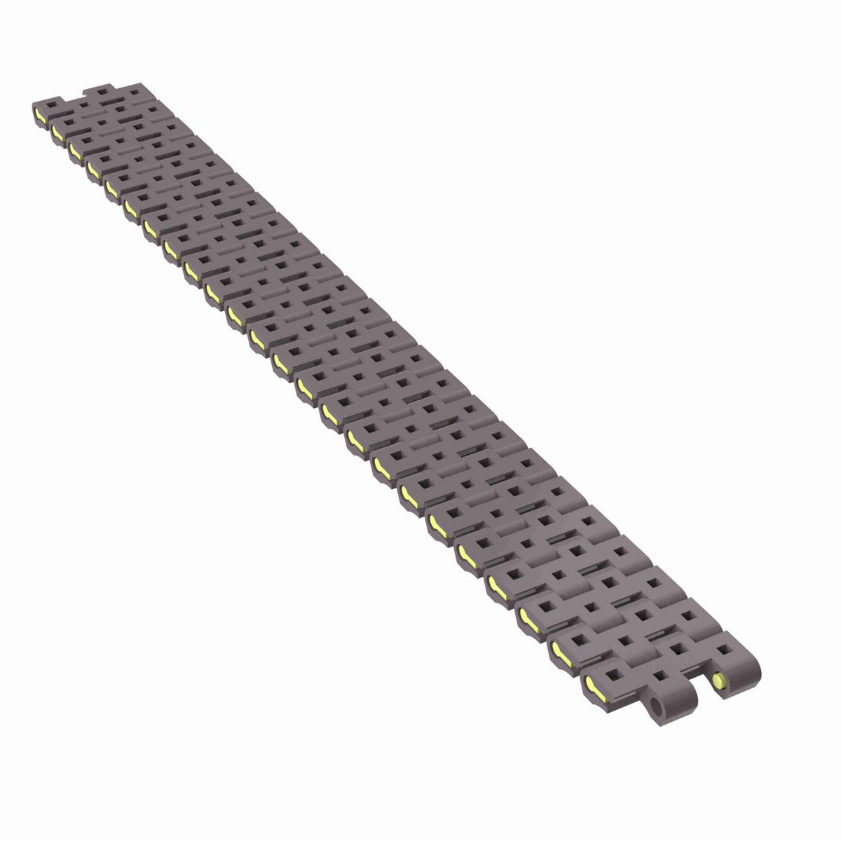 Rexnord 1506 Straight Running Flush Grid, Material: Brown High Performance, Width: 38mm, Pitch: 15mm - 81441411